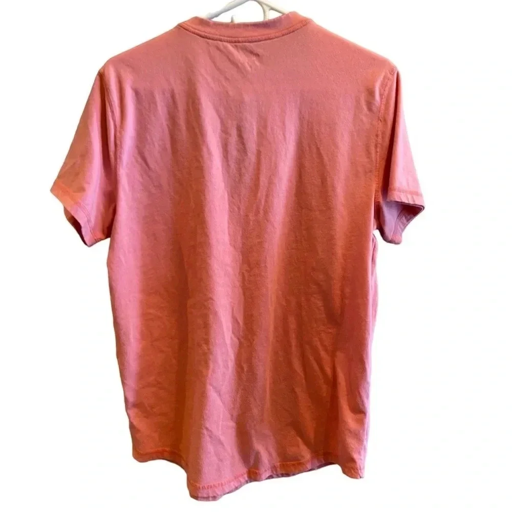 HOLLISTER MENS GUC PINK COTTON TOP TSHIRT TEE TSHIRTS BEACH SUMMER CASUAL SIZE M - Picture 4 of 5